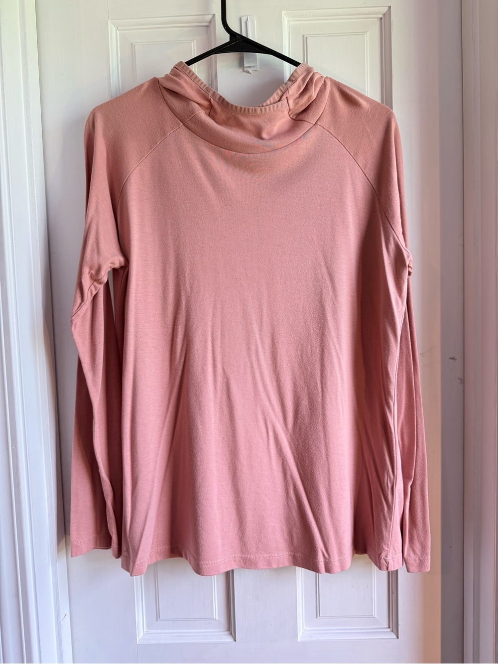 Free Fly Soft Pink Long Sleeve Hoodie Top